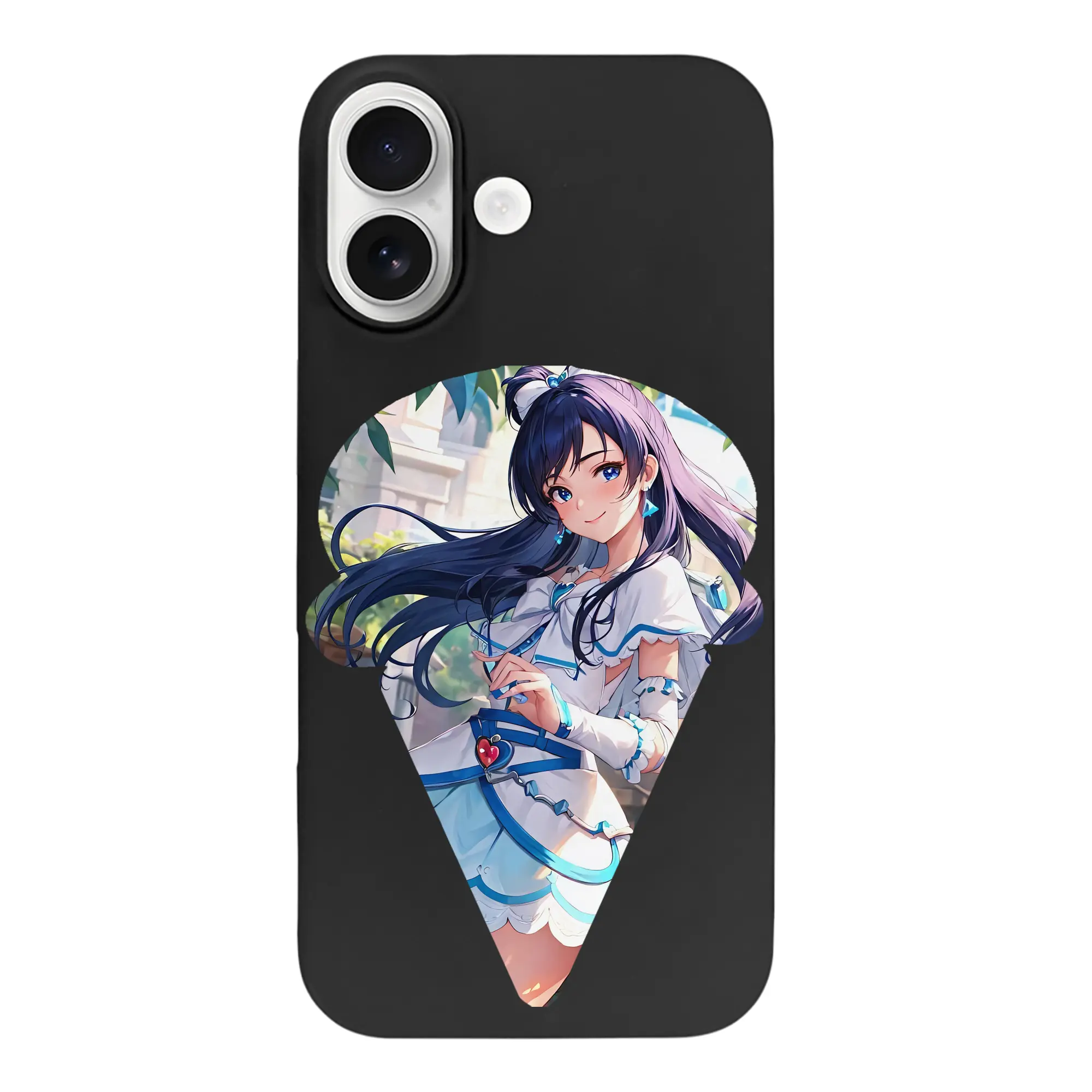 プリキュア グッズ,雪城ほのか - iPhone 17 シリーズ シリコンケース 薄型 耐衝撃 指紋防止 ソフトタッチカバー 精密フィット 傷防止 保護ケース iPhone 17/17 Air/17 Pro/17 Pro Max 対応